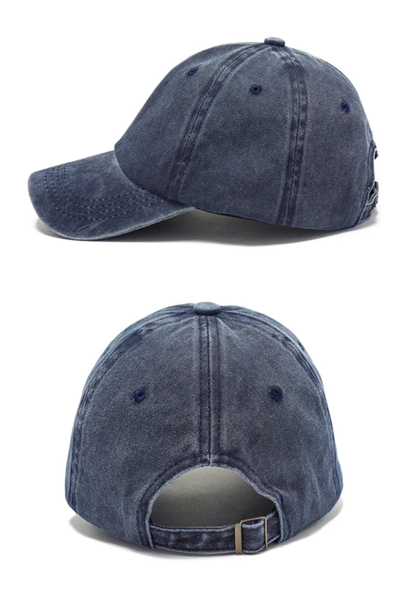 HKS Power and Sports Distressed Baseball Cap – Adjustable JDM Dad Hat