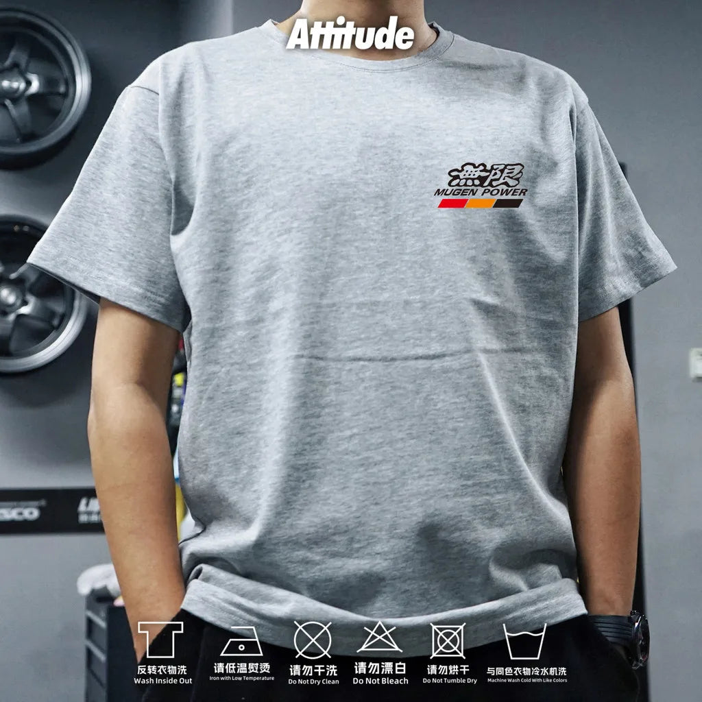 Mugen Power Honda JDM Racing T-Shirt for Men, Pure Cotton Streetwear