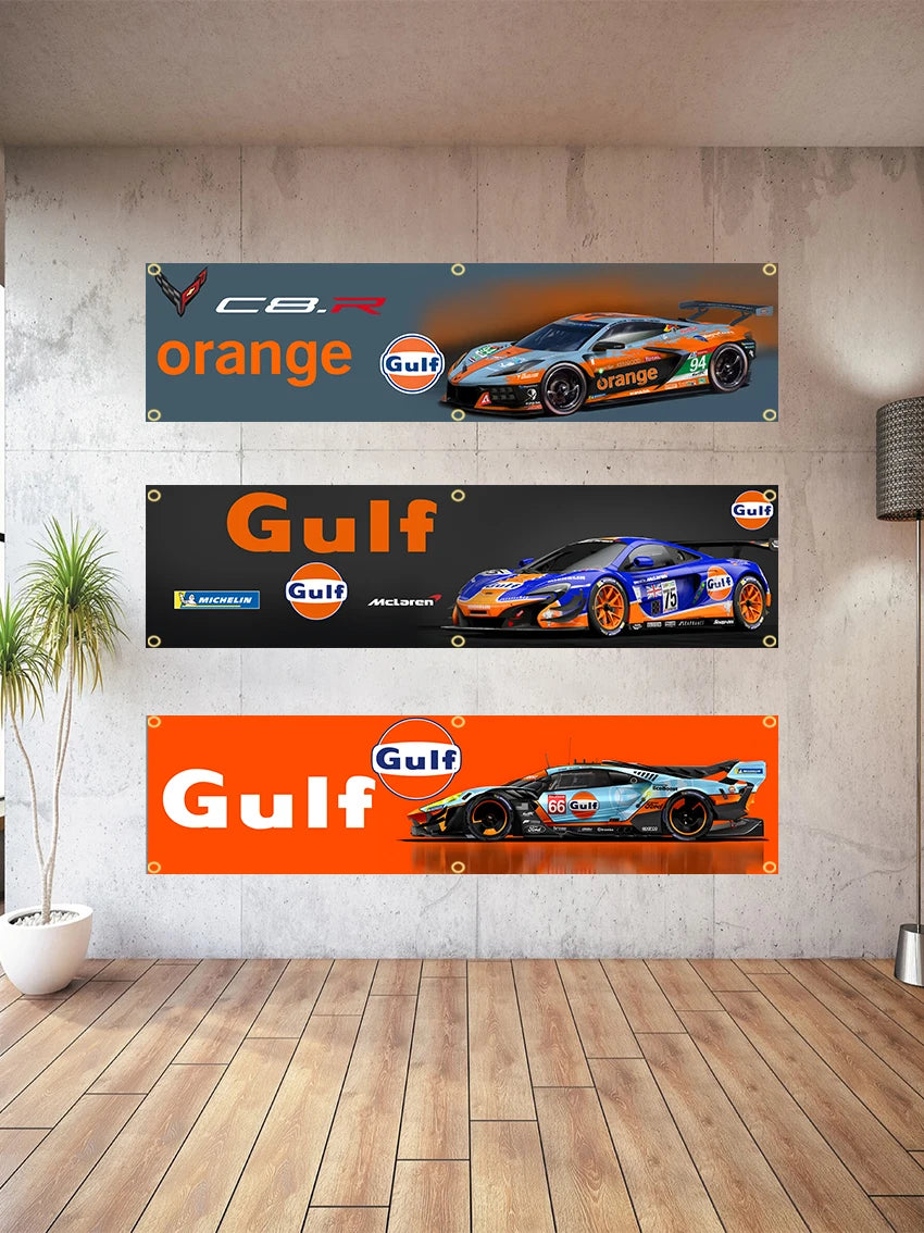 HKS Team Logo Flag and Banner for Garage Wall Art and JDM Decor