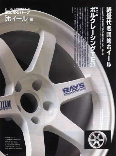 JDM Racing Magazine Cover Poster