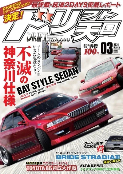 JDM Racing Magazine Cover Poster