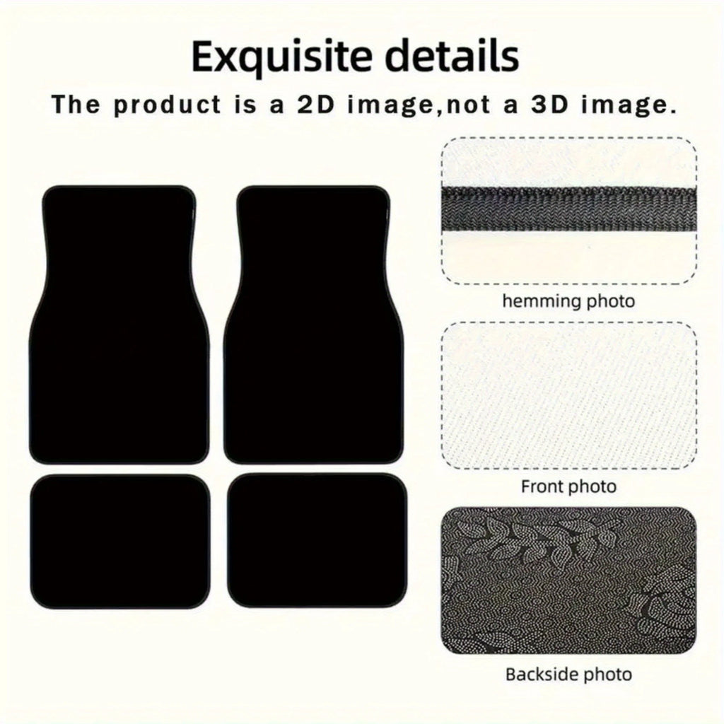 Bride Low Max II Floor Mats – Full Coverage Car Mats (Set of 4)