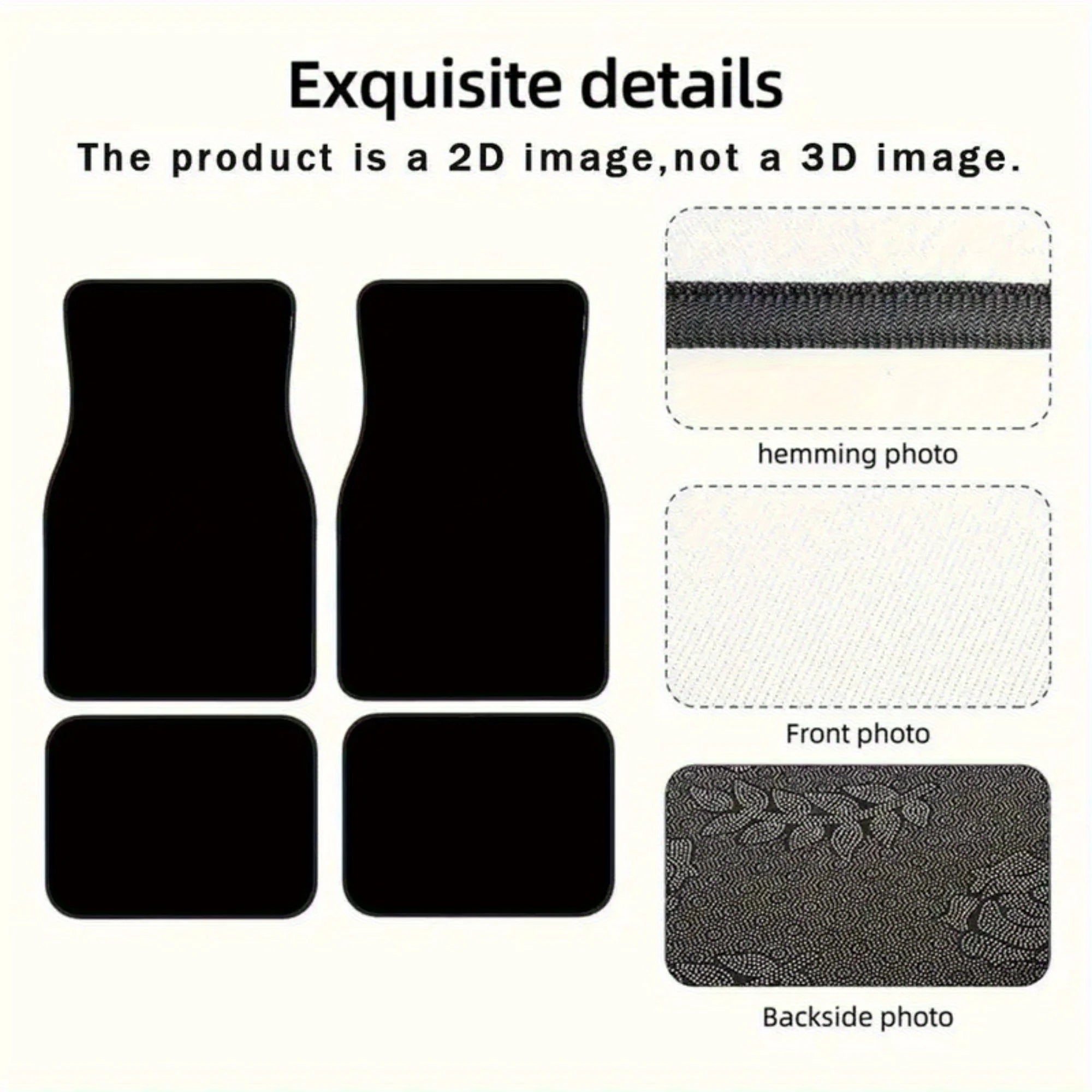 Bride Low Max II Floor Mats – Full Coverage Car Mats (Set of 4)