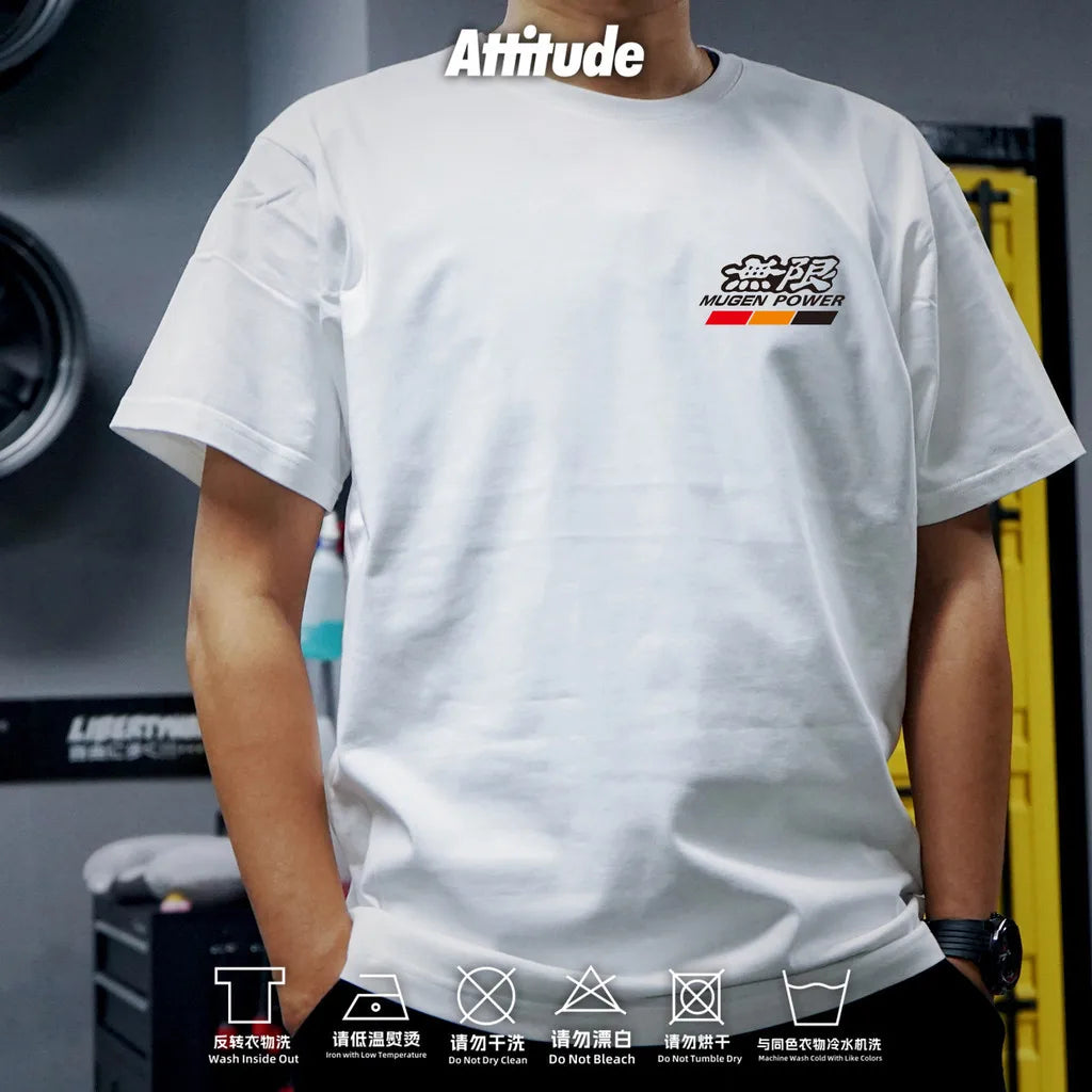 Mugen Power Honda JDM Racing T-Shirt for Men, Pure Cotton Streetwear