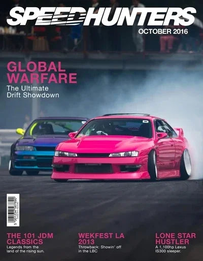 JDM Racing Magazine Cover Poster
