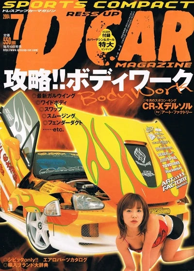 JDM Racing Magazine Cover Poster