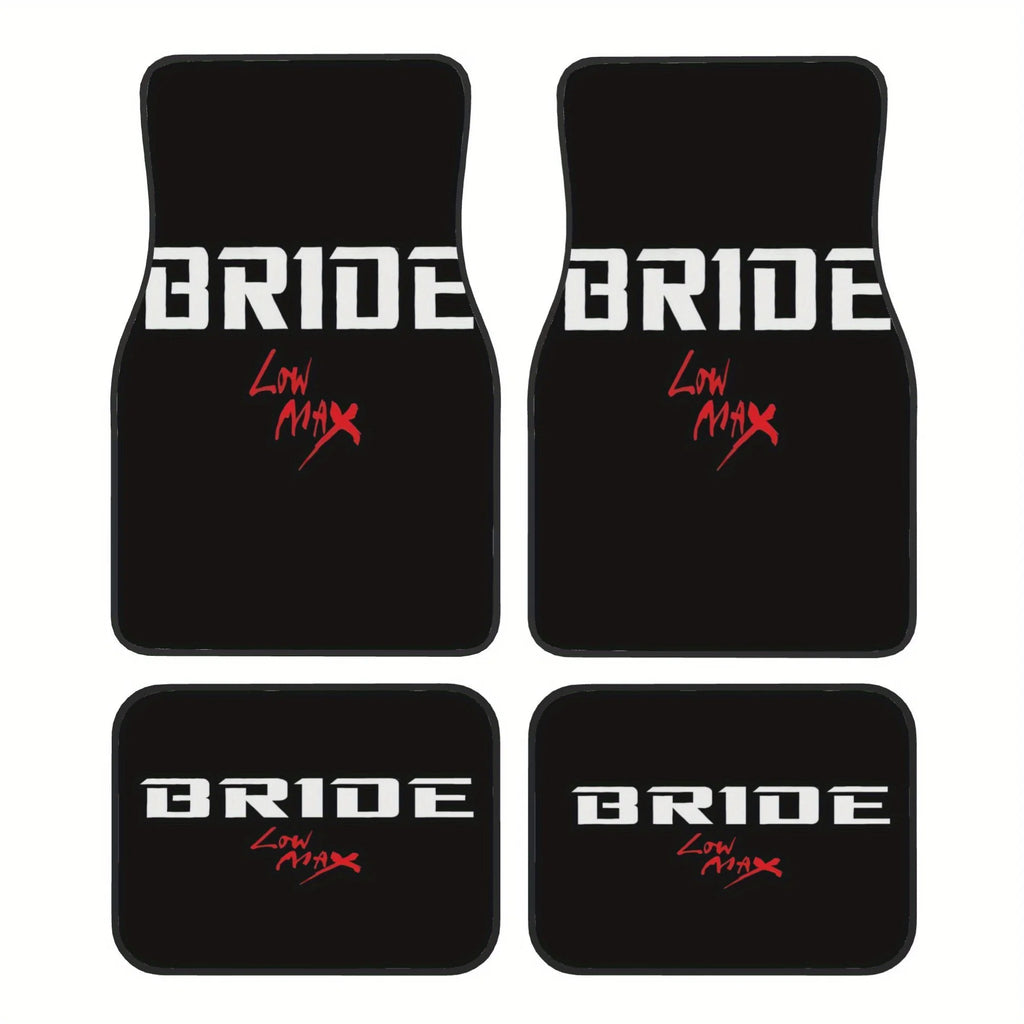 Bride Low Max II Floor Mats – Full Coverage Car Mats (Set of 4)