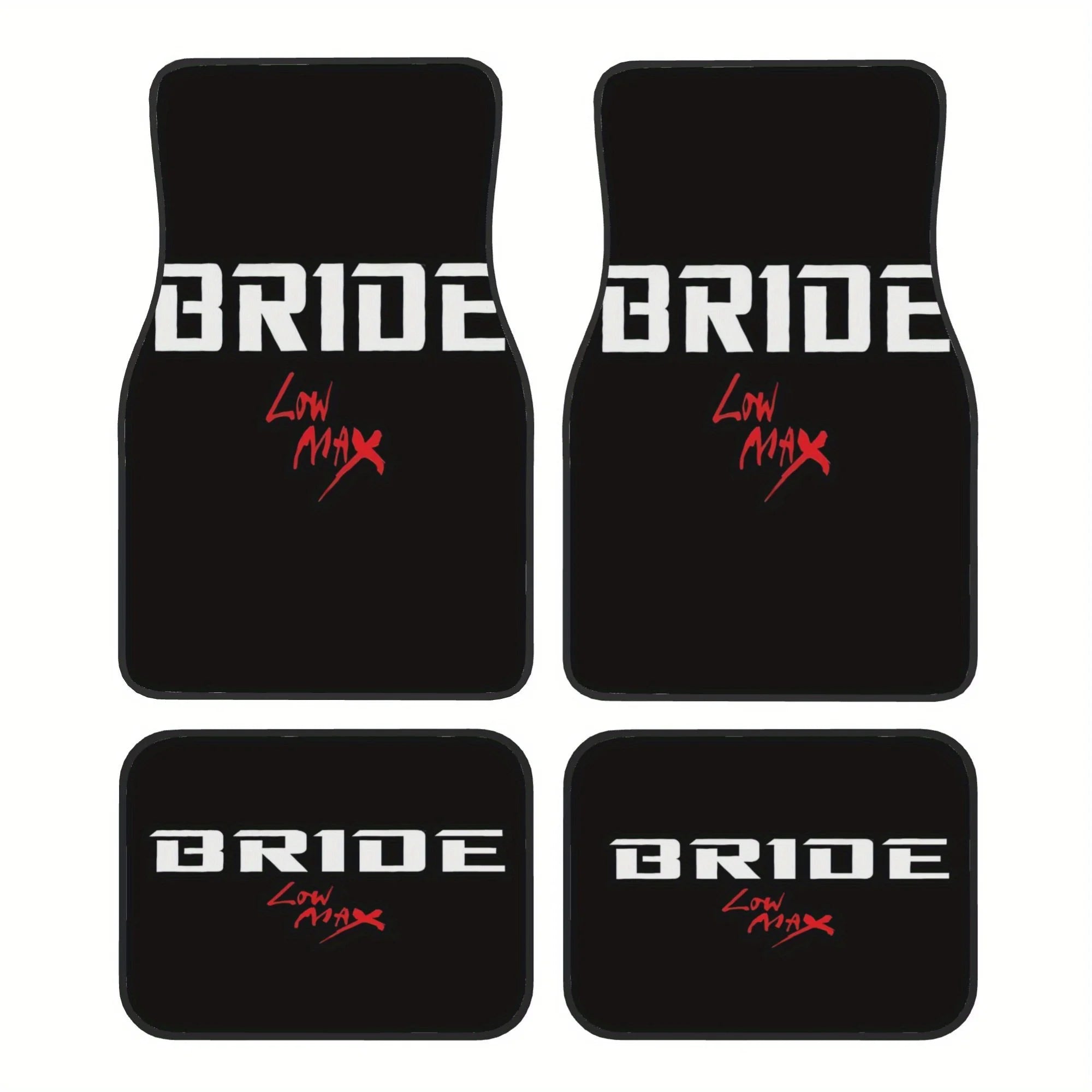 Bride Low Max II Floor Mats – Full Coverage Car Mats (Set of 4)