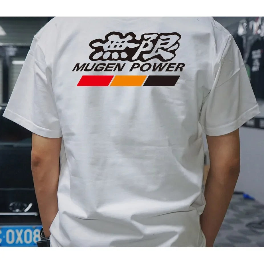 Mugen Power Honda JDM Racing T-Shirt for Men, Pure Cotton Streetwear